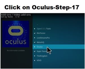 Oculus-Best Kodi Add-ons