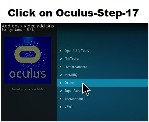 Oculus-Best Kodi Add-ons