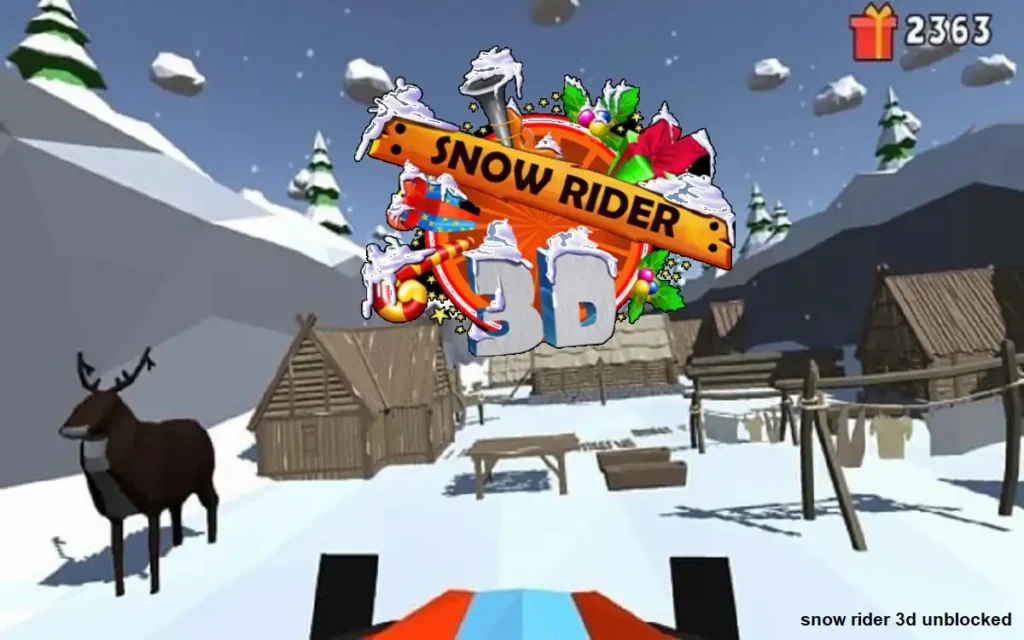 snow rider 3d unblocked